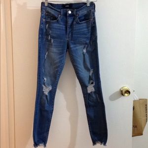 AERO women's high rise denim size 4
